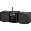 Noxon Iradio 360 Internetradio, MP3-Wiedergabe, Kopfhörer-Ausgang, WLAN, UPnP, Fernbedienung - Schwarz