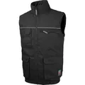 Würth MODYF Arbeitsweste Classic für Herren Winter Arbeitsweste Preiswerte Arbeitsweste für Handwerker schwarz XL