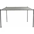 Siena Garden - Levino Pavillon 300x400 Cm Gestell Aus Stahl, Anthrazit, Bezug Aus Polyester, 250g/m2 In Hellgrau
