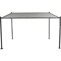 Siena Garden Pavillon LEVINO 300x400 cm anthrazit/hellgrau