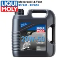 Liqui Moly 4T Motorbike Motoröl 1696 20W-50 Street 4L Motorradöl mineralisch