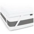POKAR Matratzentopper 140x190 cm Kaltschaum | 5 cm orthopädischer Topper für Matratzen, Boxspringbetten | atmungsaktive Matratzenauflage, hypoallergen & waschbar bis 60 °C | für besseren Schlafkomfort