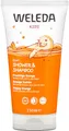 WELEDA Bio Kids 2in1 Shower & Shampoo Fruchtige Orange, Naturkosmetik Duschgel und Bodylotion zur schonenden Reinigung von Haut und Haar, geeignet für Kinder ab drei Jahren (1 x 150 ml)