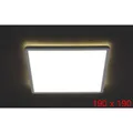 Briloner SLIM Ultraflaches LED Panel Lampe Leuchte Kunststoff weiß 190x190x25mm