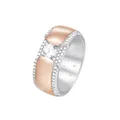 Esprit Collection Damen Ring Silber Rosé Zirkonia Safira Gr.18 ELRG92456B180-1