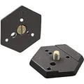 Manfrotto 030HAS, Schnellwechselplatte Hasselbad (Stativ Schnellwechselplatte) (030HAS)
