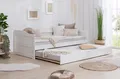 ANGEBOT Massivholz Sofabett Funktionsbett "Melinda" B-WARE Kiefer Weiß