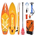 Zray F1 - Fury 10'4" Windsup SUP Stand Up Paddle Board | Sup Board Aufblasbar | Premium Stand up Paddling Board | Paket inklusive Paddel, Tasche, Pumpe und Flosse Aufblasbar Sup