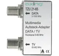 axing Axing TZU 21-65 Multimedia Aufsteck-Adapter TV-Kabel