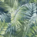 Grandeco Vliestapete Nomad 170702 Palmblätter Grün Blau (5,06€/1qm)