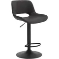 Woltu Barhocker, Anthrazit, Metall, Säule, 49x84x49 cm, Esszimmer, Barmöbel, Barhocker