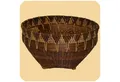 SIMANDRA Dekokorb Schale „Burma“ aus Rattan & Bambus Deko- Brot- od. Obstkorb Handarbeit