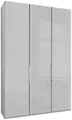 WIEMANN Kleiderschrank Monaco, Made in Germany, edle Glasfront, in verschiedenen Farben, hochwertige Beschlägen inkl. Dämpfung