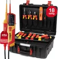 Wiha Werkzeugkoffer 45749 Set für Profi & Azubi 18-teilig VDE