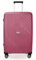 Hauptstadtkoffer TXL Mittelgroßer Hartschalenkoffer 66 cm, TSA Schloss, Reisekoffer aus Polypropylen, 4 Rollen Trolley, extra leicht 2,8 kg, Volumenerweiterung, Koffer 73L, Berry