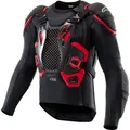 Alpinestars Tech-Air Off-Road, Airbag-Jacke - Schwarz/Rot - M