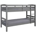 Inter Link Etagenbett Lavius 90 x 200 cm Holz Grau