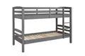 Inter Link Hochbett Lavius Etagenbett einschl. 2 Lattenroste, grau. (1-St)