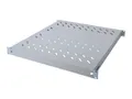 DIGITUS Fachboden mit variablen Befestigungsschienen zum Festeinbau in 483 mm (19")-Schränke