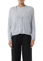Comma Strickcardigan im Loose Fit aus Wollmix