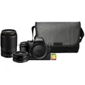 Nikon Z50II - Systeemcamera - + NIKKOR Z 16-50mm VR lens + 50-250 NIKKOR Z lens + tas + 16GB SD (16-50 Millimeter, APS-C / DX) (VOA150K005)