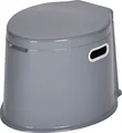 BERGER Hygienische Campingtoilette 7 Liter │Tragbare Eimertoilette Trockentoilette, Verschließbar & Umweltfreundlich │Camping Toilette Outdoor WC für Festival Notfall