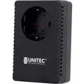 Unitec Steckdosenadapter 30956, 1-fach Schutzkontakt, mit Einschaltstrombegrenzer