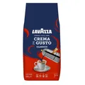Lavazza Crema E Gusto 1KG Kaffeebohnen Stärke: 7/10 rundes & intensives Aroma