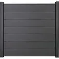 Hauptelement GroJa Flex Grande Stecksystem ohne Pfosten 180 x 180 cm anthrazit