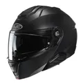 HJC i91 Klapp-Helm Matt-Schwarz 58/59-L Touren Motorrad Scooter Roller helmet