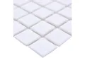 Mosafil Mosaikfliesen Schwimmbad Pool Mosaik Iceland Papierverklebt Weiß, Glas 30.500x32.700, weiß, Vorderseitig mit Papier geklebt - Frostsicher - Wasserdicht -
