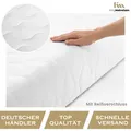Matratzenbezug KingBEZUG 90 x 200 x 12 cm Matratzenschoner | Gesteppter Waschbarer Bezug mit Reißverschluss