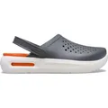 Crocs Unisex-Erwachsene Inmotion Clogs, LiteRide Comfort, Schlupfschuhe für Damen und Herren, Schiefergrau, Größe 45/43