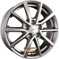 4 Alufelgen PLATIN P 95 Metall Silber 6,5x16 ET47 5x108 16 Zoll