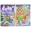 Furby Minis Adventskalender mit 24 Überraschungen, Mini Figuren, Sticker und DIY Schlüsselanhänger mit Charms, weihnachtliches Countdown Spielzeug, Sammelset für Kinder ab 6 Jahren