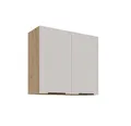 Kuechen-preisbombe Küchen Hängeschrank 80 cm Küche Solano Kaschmir beige matt + Eiche Artisan matt Küchenzeile Küchenblock Küche Einbauküche
