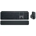 Logitech MX Keys S Combo Tastatur-Maus-Set kabellos schwarz
