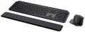 Logitech MX Keys S Combo Bluetooth Tastatur, Maus-Set Beleuchtet, Ergonomisch, Multipair-Funktion, Handballenauflage Deutsch