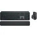 Logitech MX Keys S Combo Kabelloses Tastatur-Set grafit Handballenauflage USB