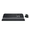 Logitech MX Keys S Combo: MX Master 3S, MX Keys S & MX Palm Rest - Graphite, QWE