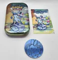 Pokémon Prismatische Entwicklungen: Glaziola Mini-Tin LEER mit Münze & Bildkarte