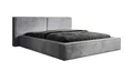 Luxusbetten24 Designer Polsterbett Ophelia in Cord 140x200 mit Stauraum | Bezug: Cord | Farbe: Grau