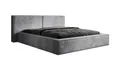 Luxusbetten24 Polsterbett Designer Polsterbett Ophelia in Cord, mit Stauraum, Grau | Grau