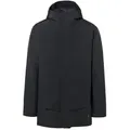 Rosemoor wattierter Parka Herren - schwarz - L