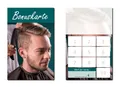 250 Stück Treuekarten Bonuskarten Friseur mit 10 Stempelfelder Frisör (BOK-422)