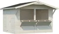 Palmako Gerätehaus Marktstand Stella, BxT: 361x320 cm, natur