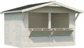 Palmako Marktstand Stella 8,2 m² - 16 mm naturbelassen