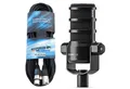 RØDE Mikrofon Rode Podmic USB XLR Sprecher-Mikrofon mit Kabel