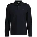 Gant Poloshirt Herren Poloshirt 1er Pack Baumwolle (Packung, 1er Pack) schwarz 5XL (68)