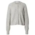 JDY Strickjacke JDYLUMI (1-tlg) Plain/ohne Details grau M (38)